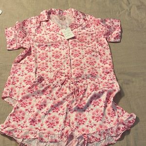 Show me your mumu silk pajama set. NEVER WORN